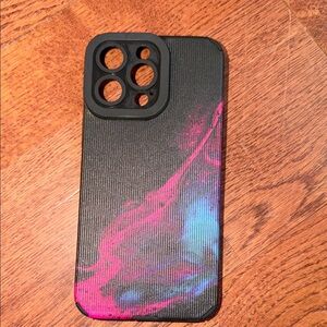 Stylish Black and Pink Phone Case